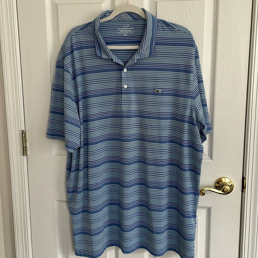 Men’s Vineyard Vines Performance golf shirt. Size XXL